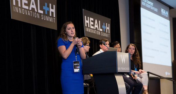 Rock_Health's tweet photo. Meet the winners of our More Disruption Please pitch contest! http://t.co/PO6WGRDiUU #HISUM http://t.co/IOgsKUpUdK