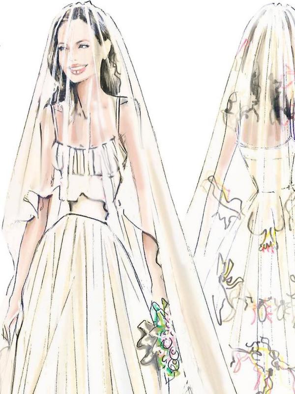 Top 119+ angelina wedding gown super hot