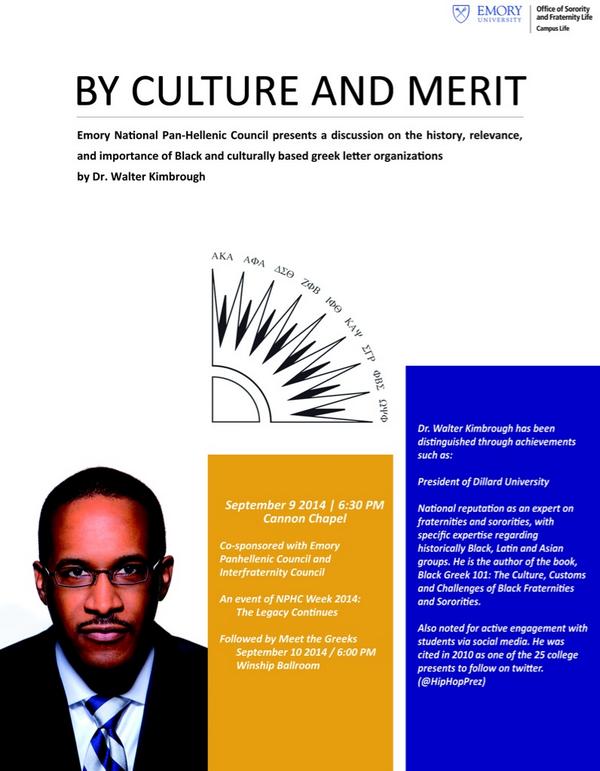 EmoryNPHC's tweet photo. We are excited to welcome @HipHopPrez to campus next Tuesday to kickoff NPHC Week 2014!!! #LegacyContinues http://t.co/Tuksx2wLqR