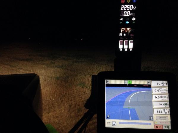 Doing a little #nightSpraying #circleTrack