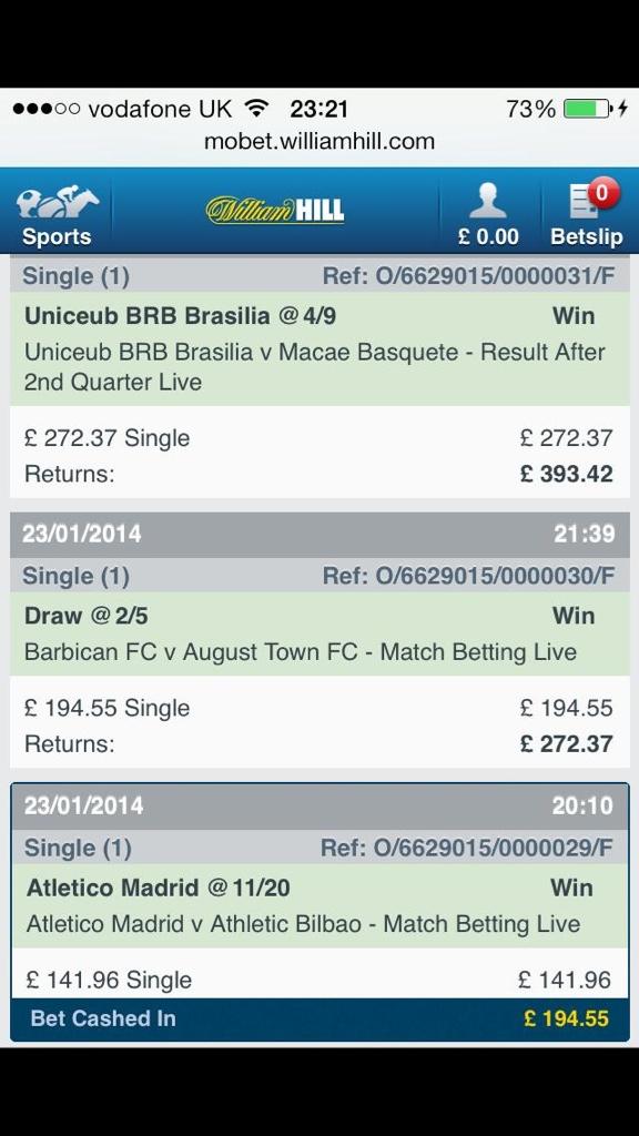 BookmakersTips's tweet image. My 100 pound to a grand challenge. Successfully happened after 1 attempt 🙊 #bookiestips #gambling #tips