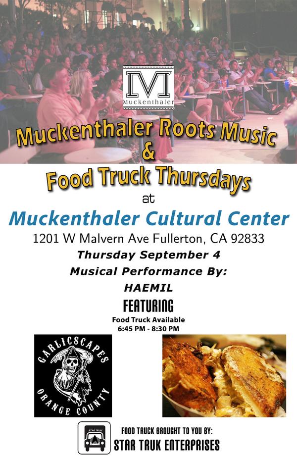 MuckCC's tweet image. mmmmm #Garlic @garlicscape will be serving up #tasty bites 9/4 @ our last #MuckRoots concert! @Uberdogz #Fullerton