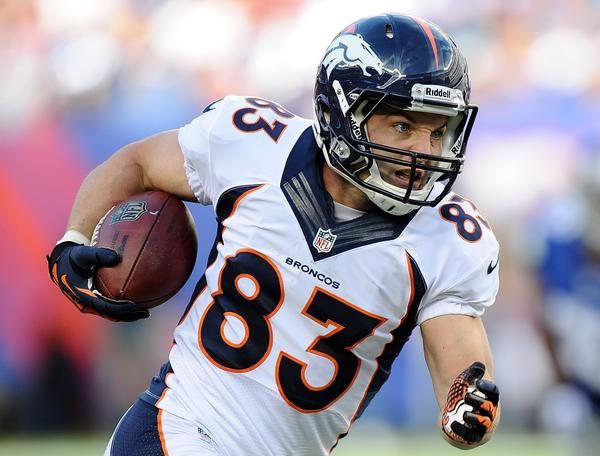 SportsCenter's tweet photo. BREAKING: Broncos WR Wes Welker suspended 4 games for use of amphetamines. (via @AdamSchefter) http://t.co/Tmju9Ewv5D