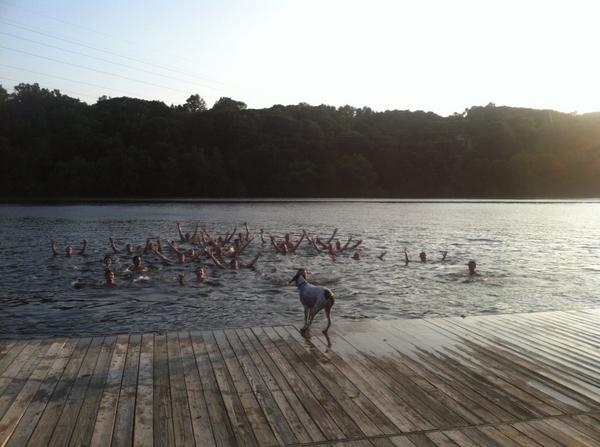 Day one in the books.