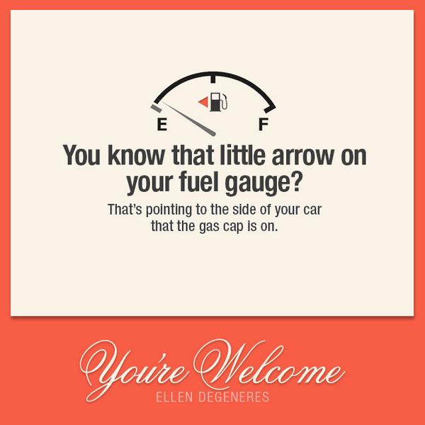 TheEllenShow's tweet image. I’m starting something new. It's called “You’re Welcome: by Ellen DeGeneres." Here’s the first one. You’re welcome.