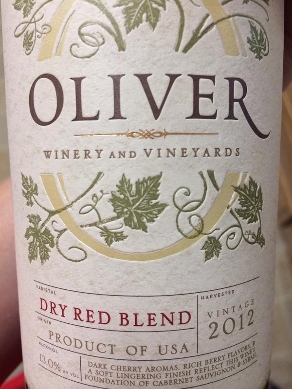 Oliver Winery tweet media