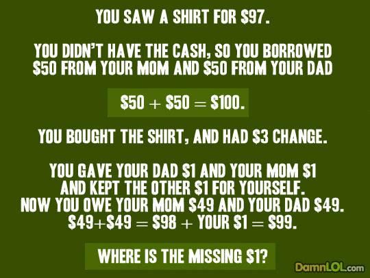"<a href="/Know/">know</a>: Can you solve this?  " jy dink wiskunde maak alreeds nie sin nie <a href="/MarthiniQu3_/">M.deBruin</a>
