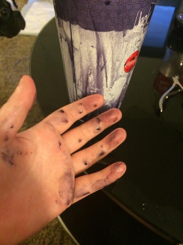 Keempugh's tweet photo. @JackBox your cups suck, and ruined my shirt. http://t.co/ct39L5cvKX