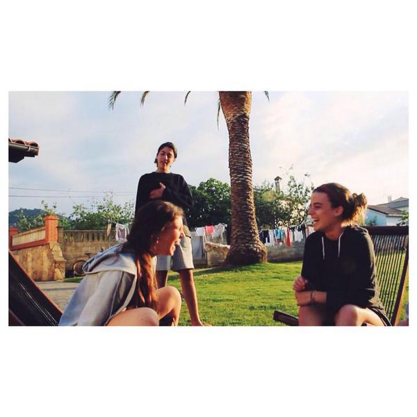 marona5's tweet photo. Never stop laughin' @julialcacer &amp; wolff http://t.co/HRKuIqX6mq