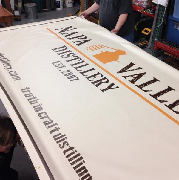 NapaValleyDist's tweet photo. It's was a banner day @NapaValleyDist. Getting ready for the Craft Spirits Carnival/SF later this month. http://t.co/z614zqDzAW