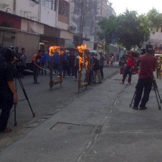 FRasahab's tweet photo. @RadioElshinta pemuda kecamatan tambora yang peduli terhadap lingkungan fhoto. latihan bersama damkar sektor tambora http://t.co/1t7MOpOKO6