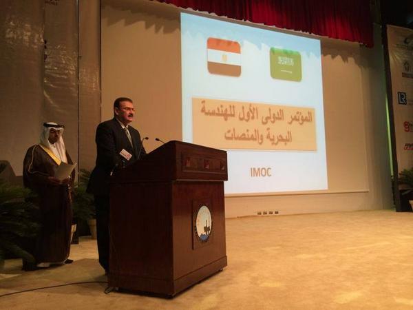 فىالمؤتمر الدولي الأول للهندسة البحرية والمنصات وزير النقل المؤتمر فرصة عظيمة لتبادل الخبرات فى مجال الهندسة البحرية