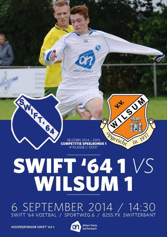 Mooi zo'n voorbereiding, maar zaterdag het echte werk; 1e competitiewedstrijd thuis tegen vv Wilsum! #swift64 #ppp