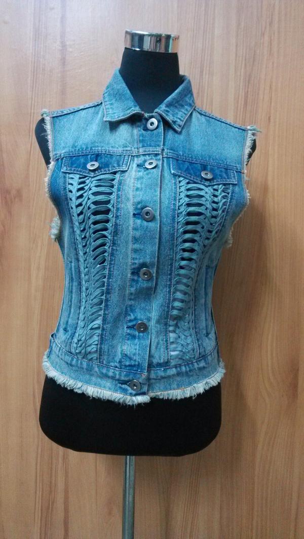 denimpro1's tweet image. denim vest