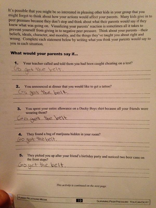 lexii_chanel's tweet photo. My younger brother's answers on his Health Homework 😂 smh dork lmfao 😂 http://t.co/mfpRkdgq9p