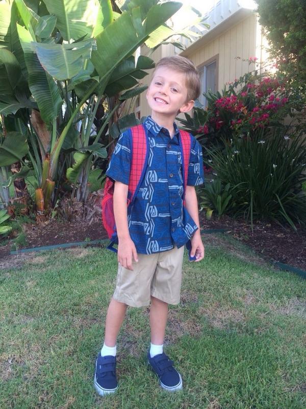 LittleBirdsBlog's tweet image. First day of kinder @Quiksilver outfit!