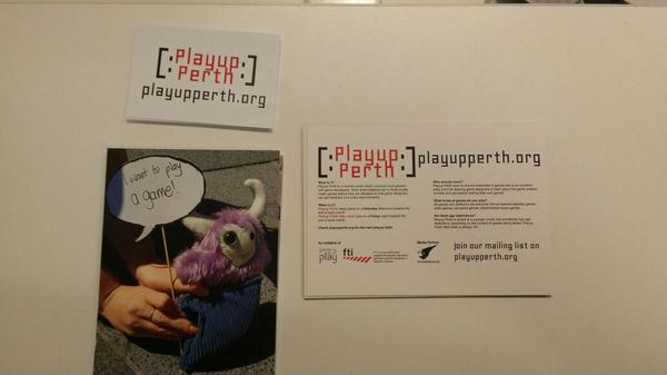 PlayupPerth's tweet photo. Check out our fabulous new #playupperth postcards and stickers from @moo! http://t.co/lNCubClYZH