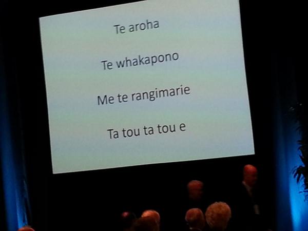 wwaterlander's tweet photo. Beautiful traditional Maori closing ceremony of #ICSUGA by @royalsocietynz http://t.co/Pu6MWZ1Nc2