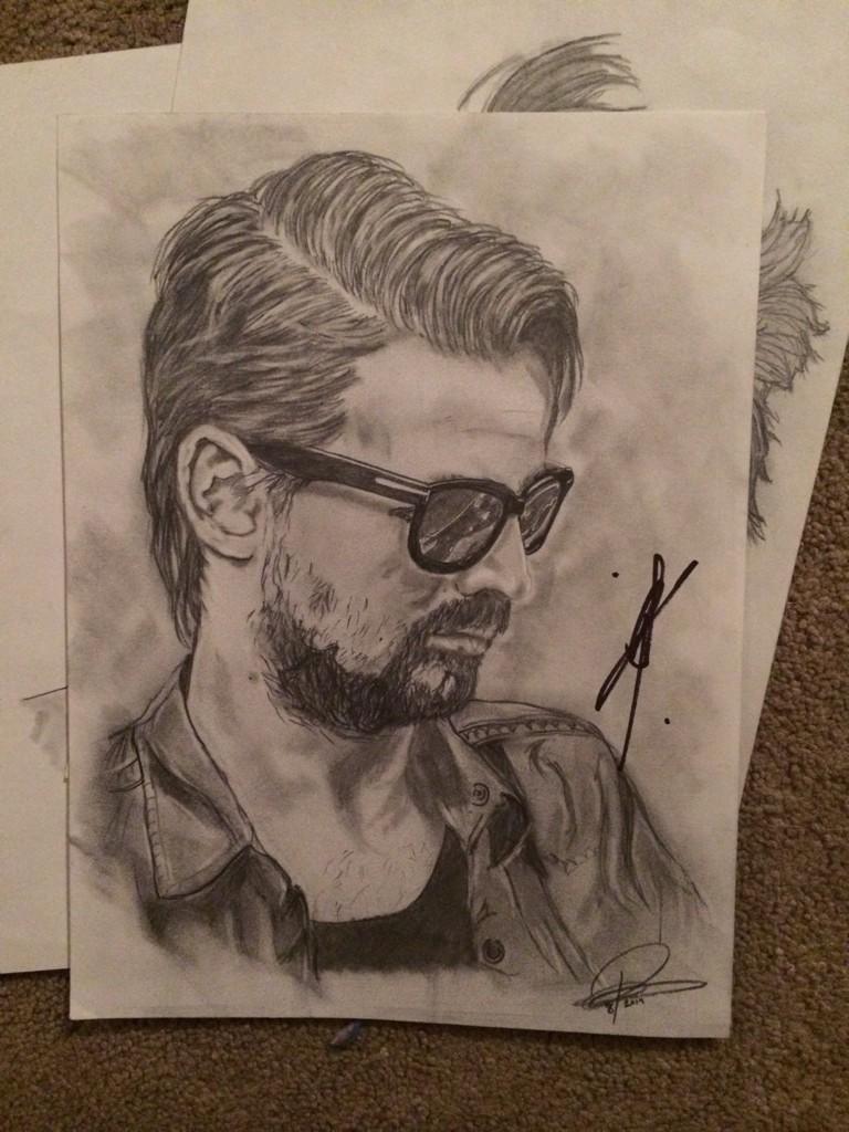 Happy birthday Tomo Milicevic, heres my sketch to enjoy!  
