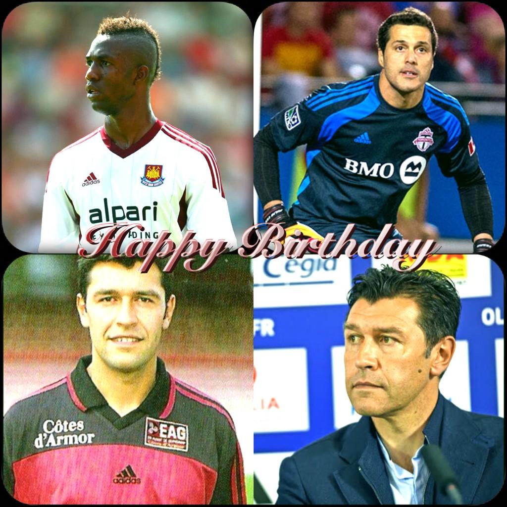 Happy Birthday to Modibo Maïga (27) / Júlio César (35) & H.Fournier (47), ex-player of & coach of 