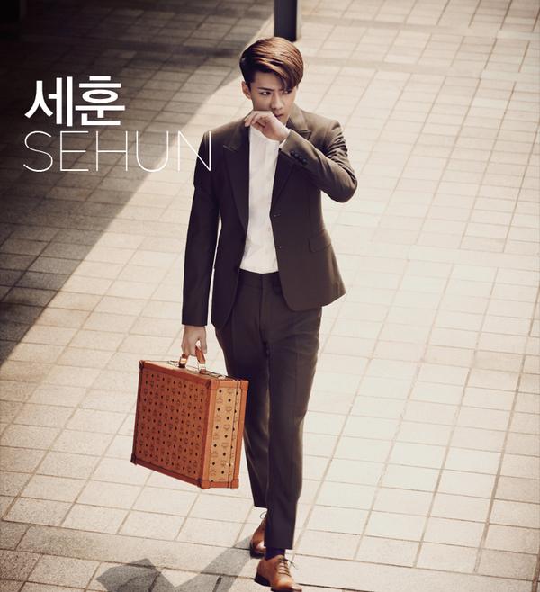 DF_EXOSehun94's tweet photo. [OFFICIAL] 140903 EXO x MCM: Sehun http://t.co/cYCMtstvRI