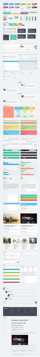 A faster, easier way for web developers or designers to create elegant web app. bootflat.github.io