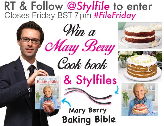 stylfile's tweet image. It's #FileFriday! Fancy recreating some Great British Bake Off treats? RT &amp;amp; Follow 2 win our Mary Berry cookbook comp