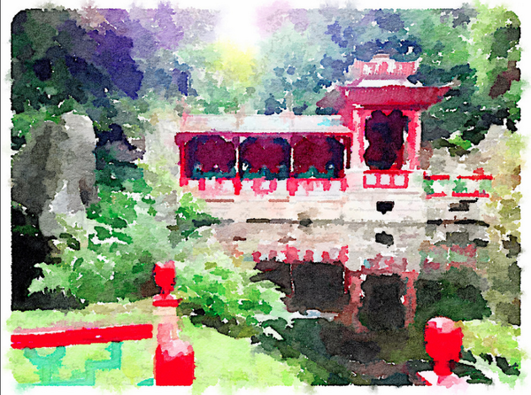 jenedu's tweet photo. Phonegraphy App Waterlogged turns a photo into a watercolour WOW http://t.co/RVECA4Q3k2
