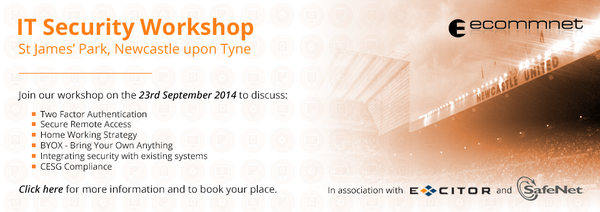 ecommnetltd's tweet image. Our latest workshop brings together experts from @ecommnetltd, @SafeNetInc and @DMEbyEXCITOR bit.ly/1p8mO9z