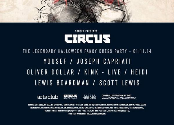 karlaa1602's tweet photo. "@CIRCUSmusic: Circus Halloween fancy dress party 1.11.14 http://t.co/Zy4ALcmaz4" last little rave to end the best year 👌