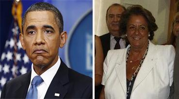 Els_quatre_gats's tweet photo. Es oficial, nuestra alcaldesa @truita_barbera ya es más negra que Obama #EnLaBuenPigmentación: http://t.co/4Em40CUKM8