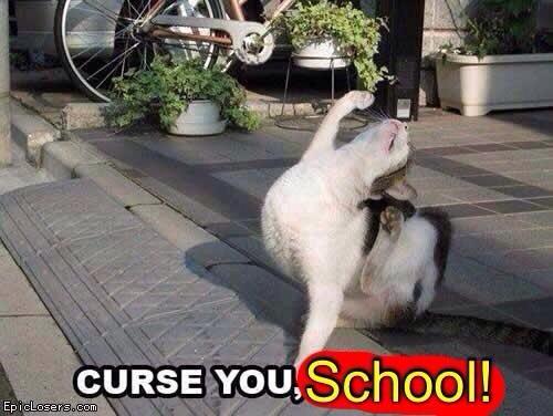 School today 😒 save me please!