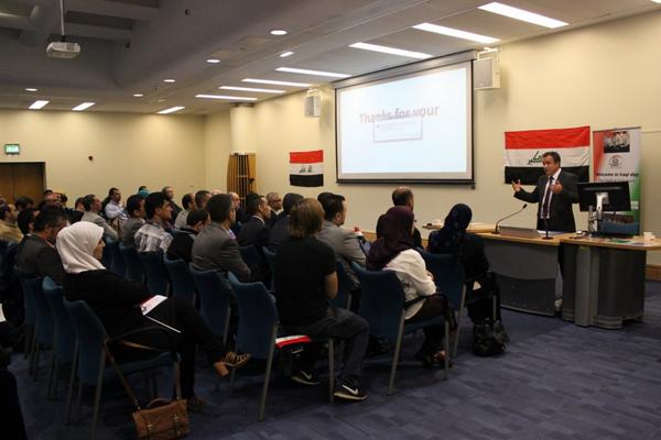 ICA_London's tweet photo. IRAQ DAY ceremony in Newcastle University, on Monday 1/9/2014 http://t.co/XdnDEr1gSp