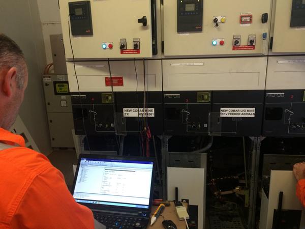 CECElectrical's tweet image. CEC Callaghan Electrical Contractors perform High Voltage Maintenance at a gold mine in Cobar.