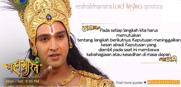 Mahabharata on Twitter MBOFCuotes 2 Quotes dari Mahabharata on Twitter MBOFCuotes 2 Quotes dari