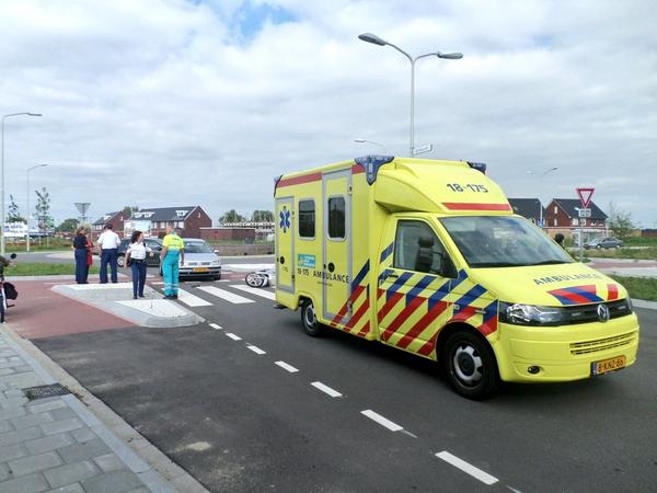 Aanrijding letsel beatrixlaan het gaat om een auto en een brommer