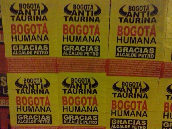 #BogotaAntitaurina #BogotaSinToreo