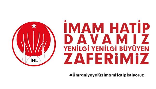 Etiketimize destek istiyoruz... #ÜmraniyeyeKızİmamHatipİstiyoruz