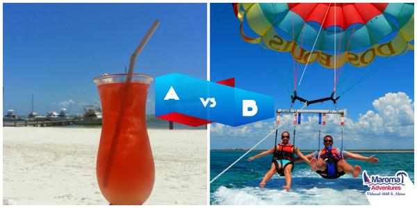 Have a #NiceDay at Maroma! How would you prefer to rest a day here? Option A or B?