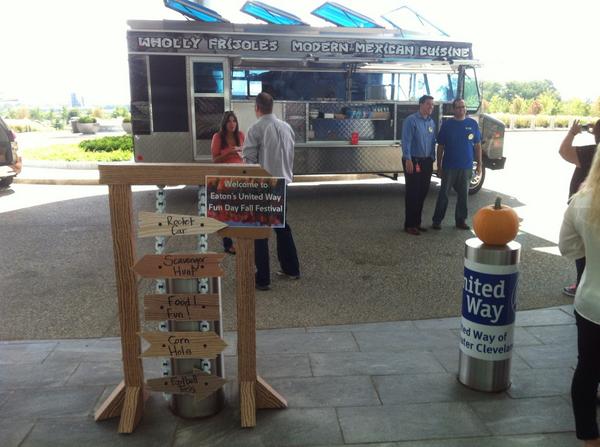 SpringP1's tweet image. Festivities @eatoncorp @UnitedWayCLE kick-off! #bestcampaigneverETN