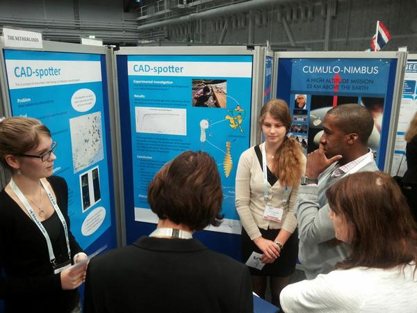 Student's work is done, Crown princess Victoria has arrived, spectacular award ceremony has started!  Who will win?