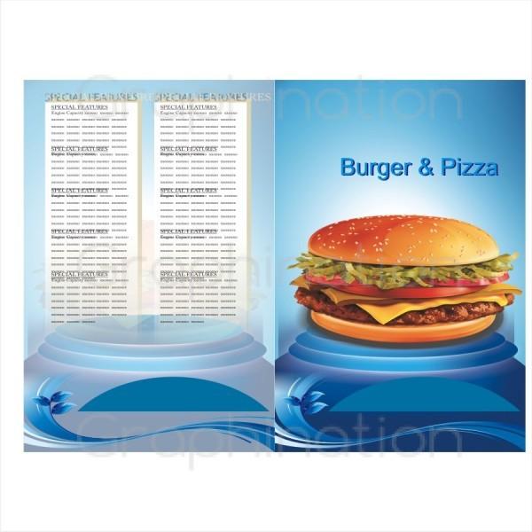 graphination's tweet image. Here's a hunger reliever for dinner lovers! Clients would be happy to see a food filled brochure now, wouldn't they?