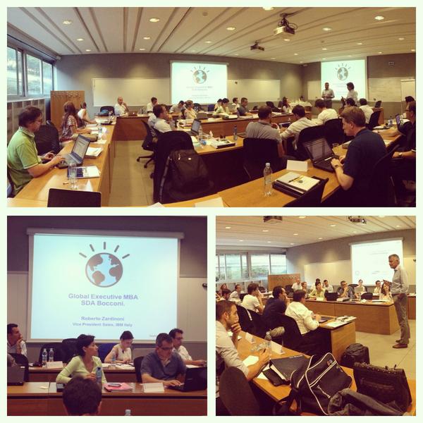 sdabocconi's tweet image. .@RZardinoni VP Sales @IBMItalia is our guest for #SalesForceManagement course! #GEMBA7