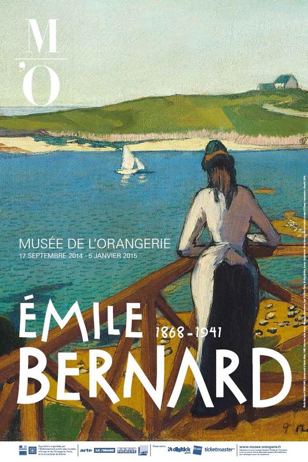 #Tadam Et voici l'affiche de l'exposition #EmileBernard !