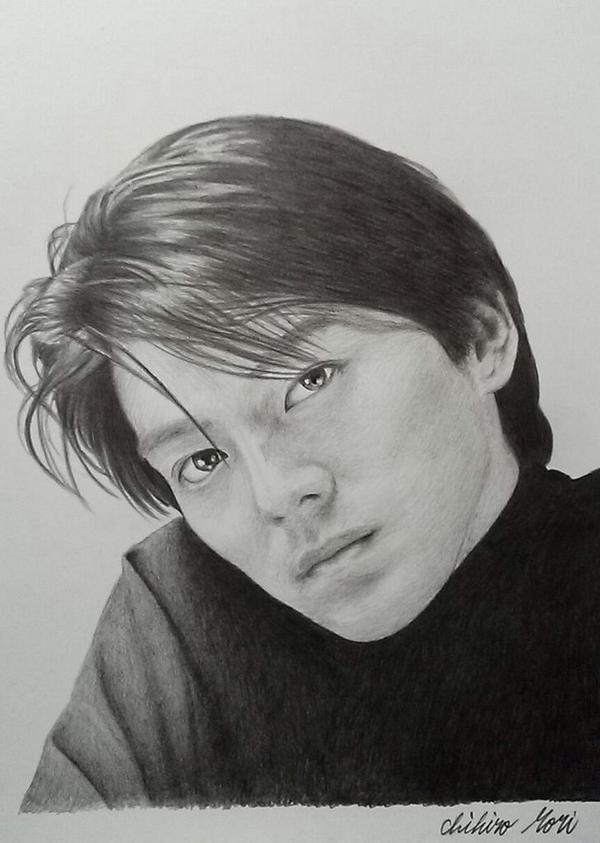 やっと、仕上がったぁ～(^^)/ 久しぶりの鉛筆画です。 鉛筆の、4Bだけ