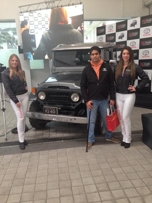 Toyota_Peru's tweet image. Juan Pablo Castro, nuestro toyotero ganador se prepara para conocer a @chipfoose en #ToyotaPROJECT