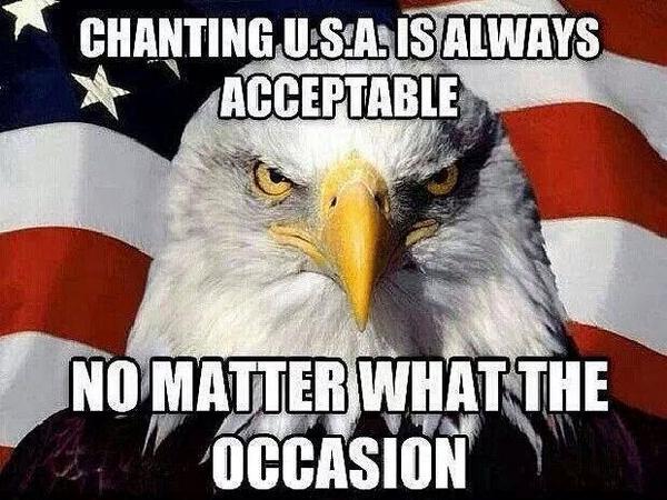 AOPHX's tweet photo. In case you needed a reminder. @AmericanOutlaws #USAvCZE #USA #AMoutlaws #Murica http://t.co/Eufyz7Z9B9