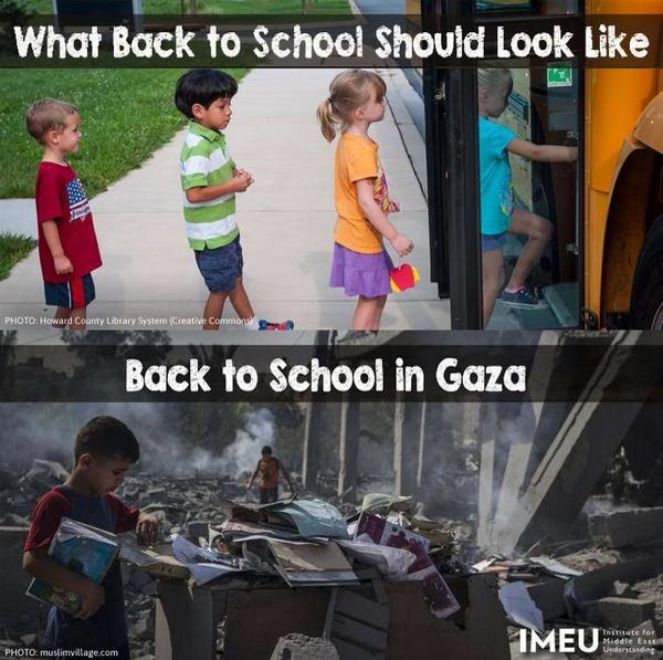 dabughoush's tweet image. #GAZA back to school
