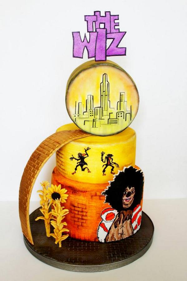 HIStoryincake's tweet photo. #TheWiz piece by @ManBakesCake #HIStory #MichaelJackson #MJ #KingofPop #HappyBirthdayMichaelJackson #cake #MJCollabo http://t.co/D35lLGcRTX
