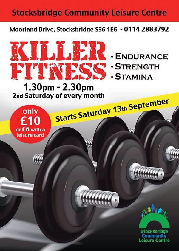 stocksbridgeclc's tweet photo. Attention all Fitness Fanatics! New class starting Sat 13th Sept, but be warned, this is not for the faint hearted http://t.co/QWFDrjoyWO